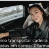 Como transportar cadeira de rodas em carros: 2 formas
