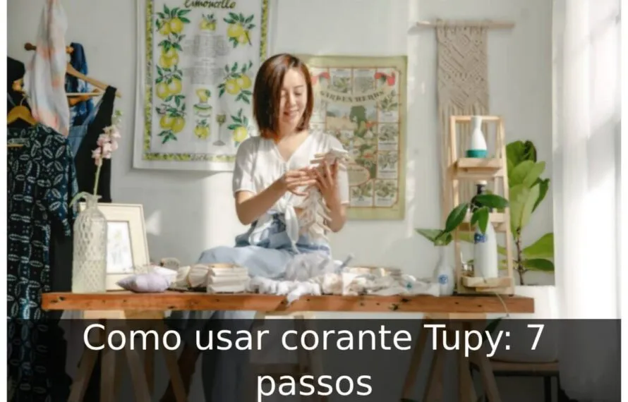 Como usar corante Tupy