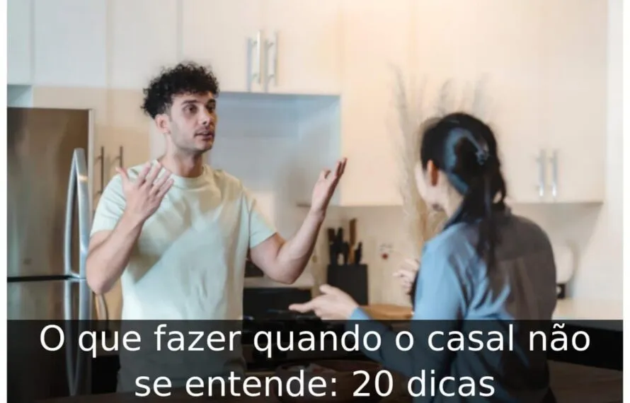 O que fazer quando o casal nao se entende