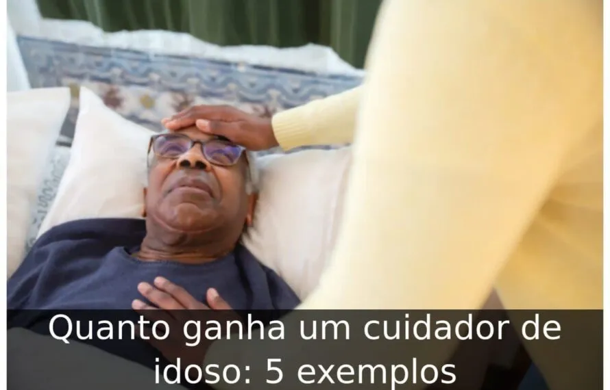 Quanto ganha um cuidador de idoso