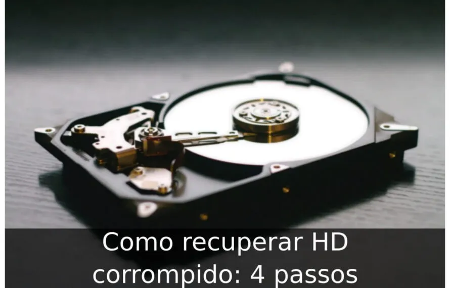 Como recuperar HD corrompido: 4 passos Como recuperar HD corrompido