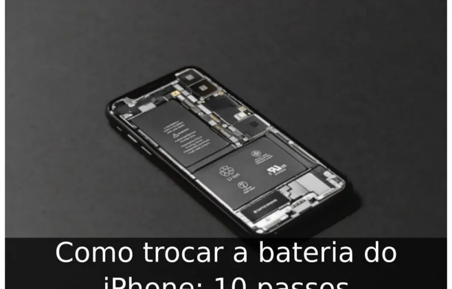 Como trocar a bateria do iPhone