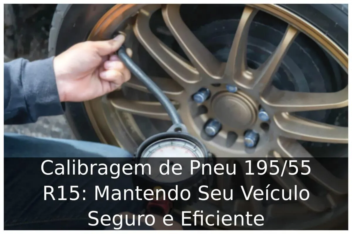 Calibragem de Pneu 195/55 R15: Mantendo Seu Veículo Seguro e Eficiente