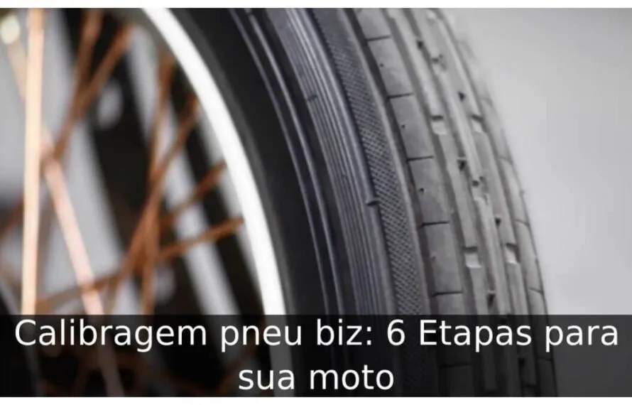 Calibragem pneu biz
