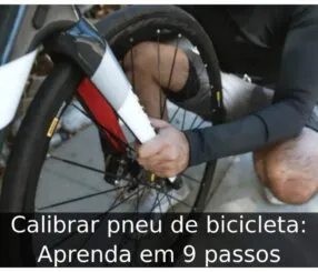 Calibrar pneu de bicicleta