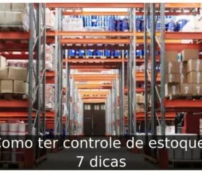 Como ter controle de estoque