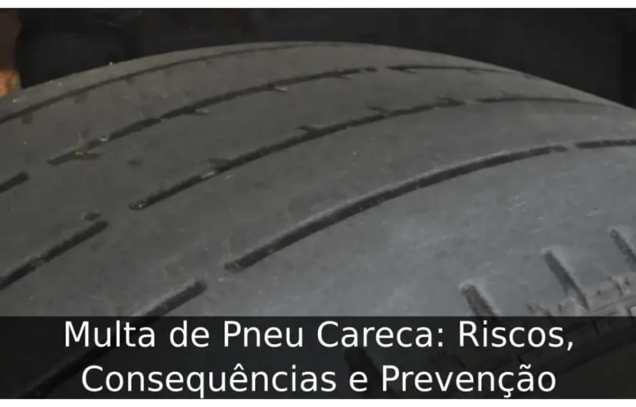 Multa de Pneu Careca: Riscos, Consequências e Prevenção Multa de Pneu Careca