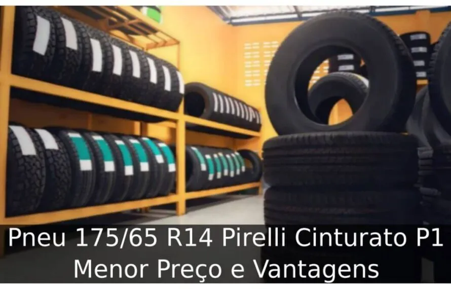 Pneu 17565 R14 Pirelli Cinturato P1 Menor Preço