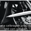 Qual a calibragem pneu start 160 com garupa?
