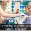 Qual o melhor protetor solar da Natura: 8 opções