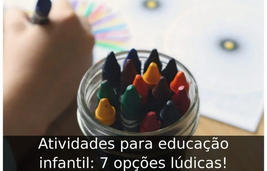 Atividades para educação infantil