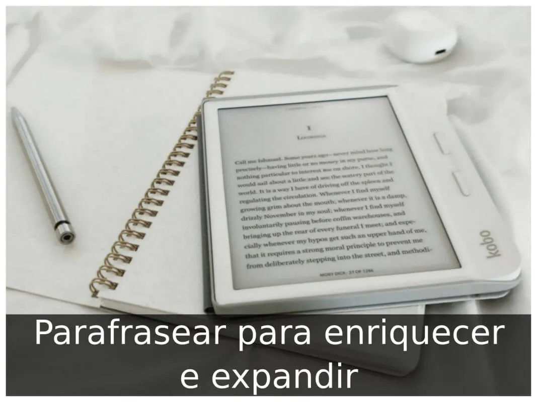 Parafrasear para enriquecer e expandir