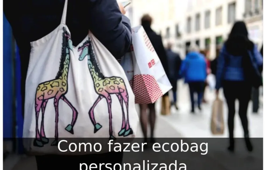 Como fazer ecobag personalizada Como fazer ecobag personalizada