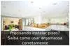 Precisando instalar pisos? Saiba como usar argamassa corretamente