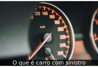 O que é carro com sinistro
