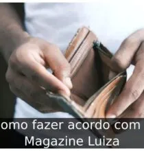 Como fazer acordo com a Magazine Luiza
