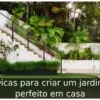 Dicas para criar um jardim perfeito em casa