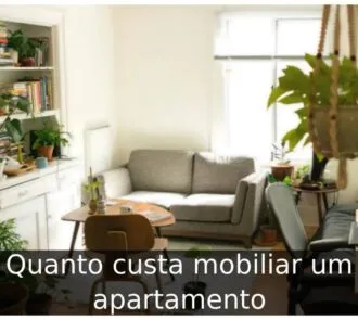 Quanto custa mobiliar um apartamento