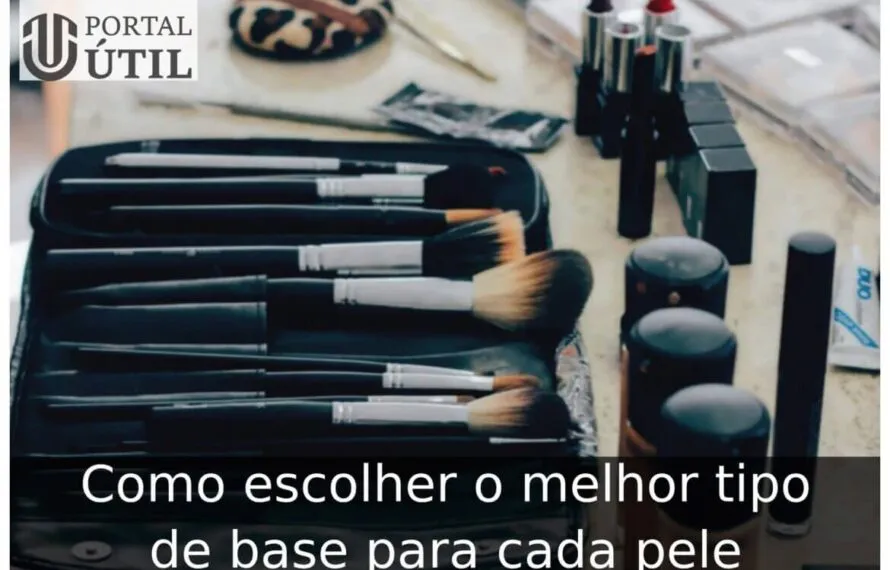 Como escolher o melhor tipo de base para cada pele Como escolher o melhor tipo de base para cada pele