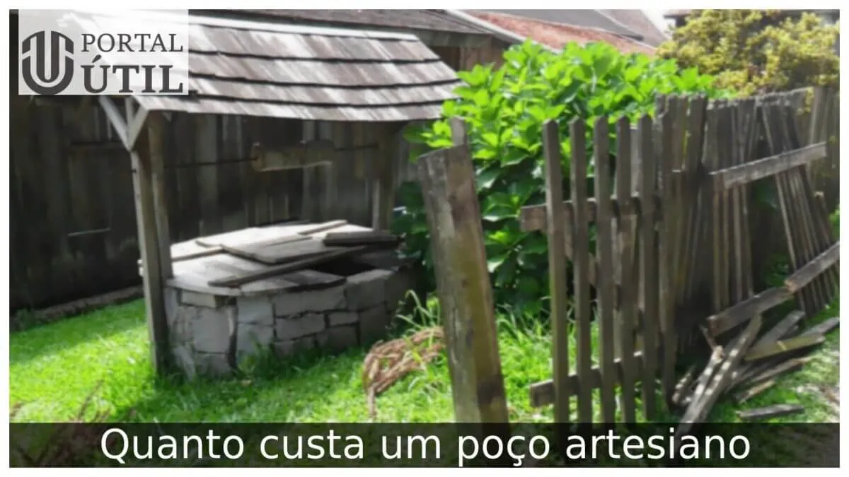 Quanto custa um poço artesiano