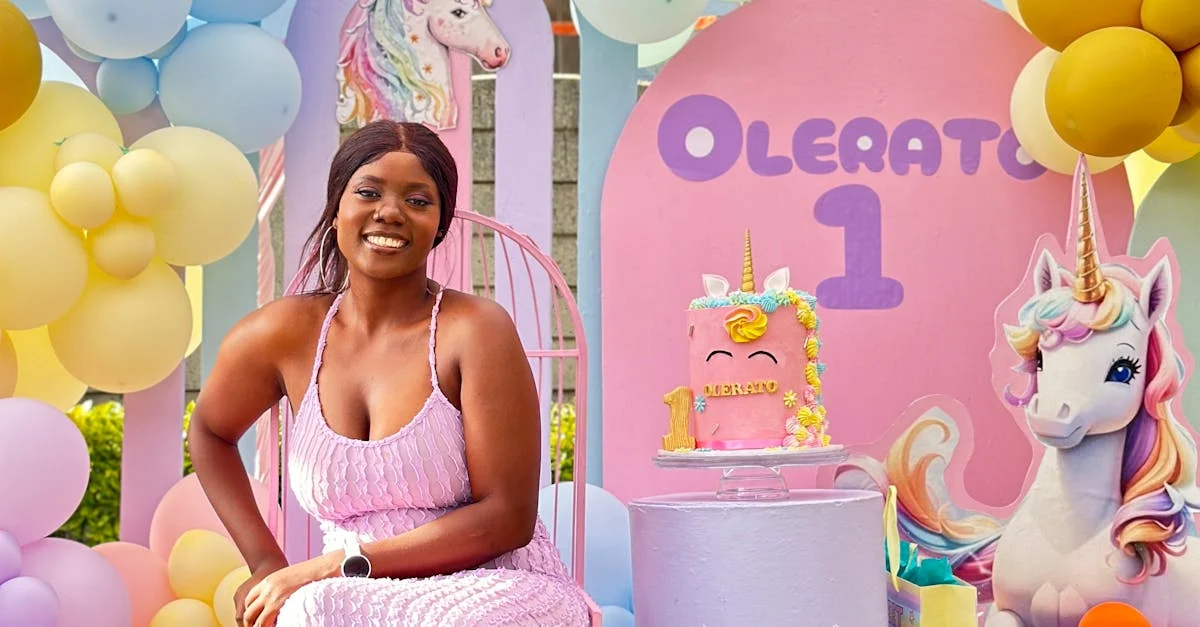 O que precisa para aniversário de 1 ano