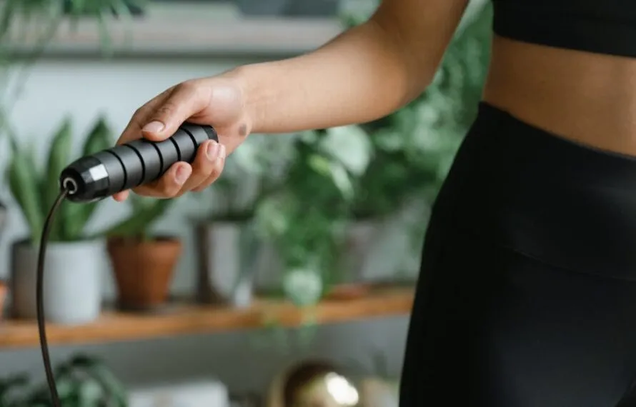 O truque que me fez amar a rotina fitness em casa