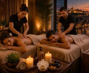 Massagem casal Porto: Experiências incríveis para conectar a dois!