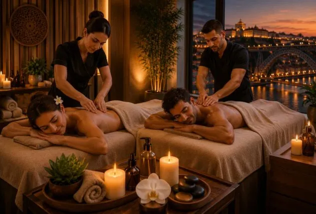 Massagem casal Porto: Experiências incríveis para conectar a dois!