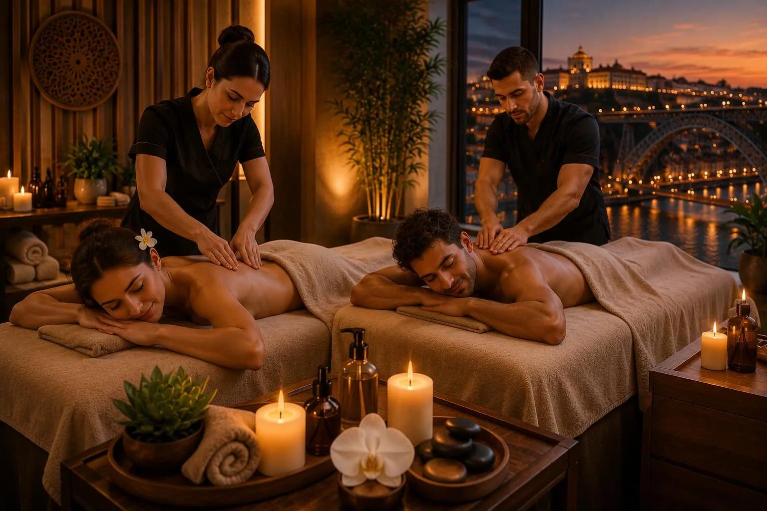 Massagem casal Porto: Experiências incríveis para conectar a dois!